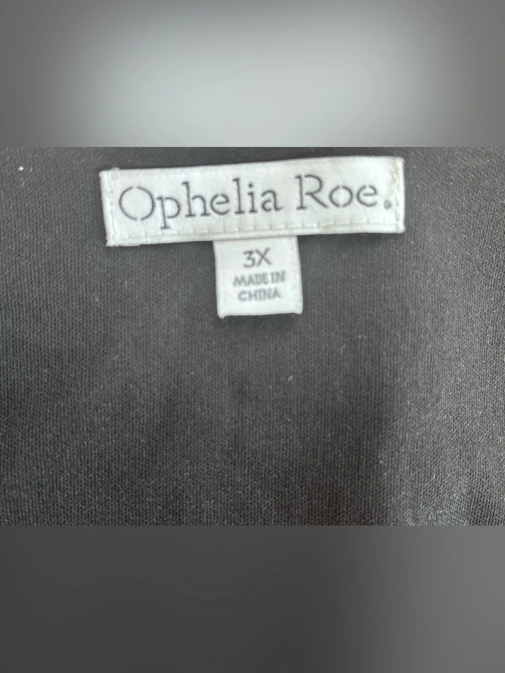 Ophelia Roe Black Sequin Midi Dress with Short Sleeves